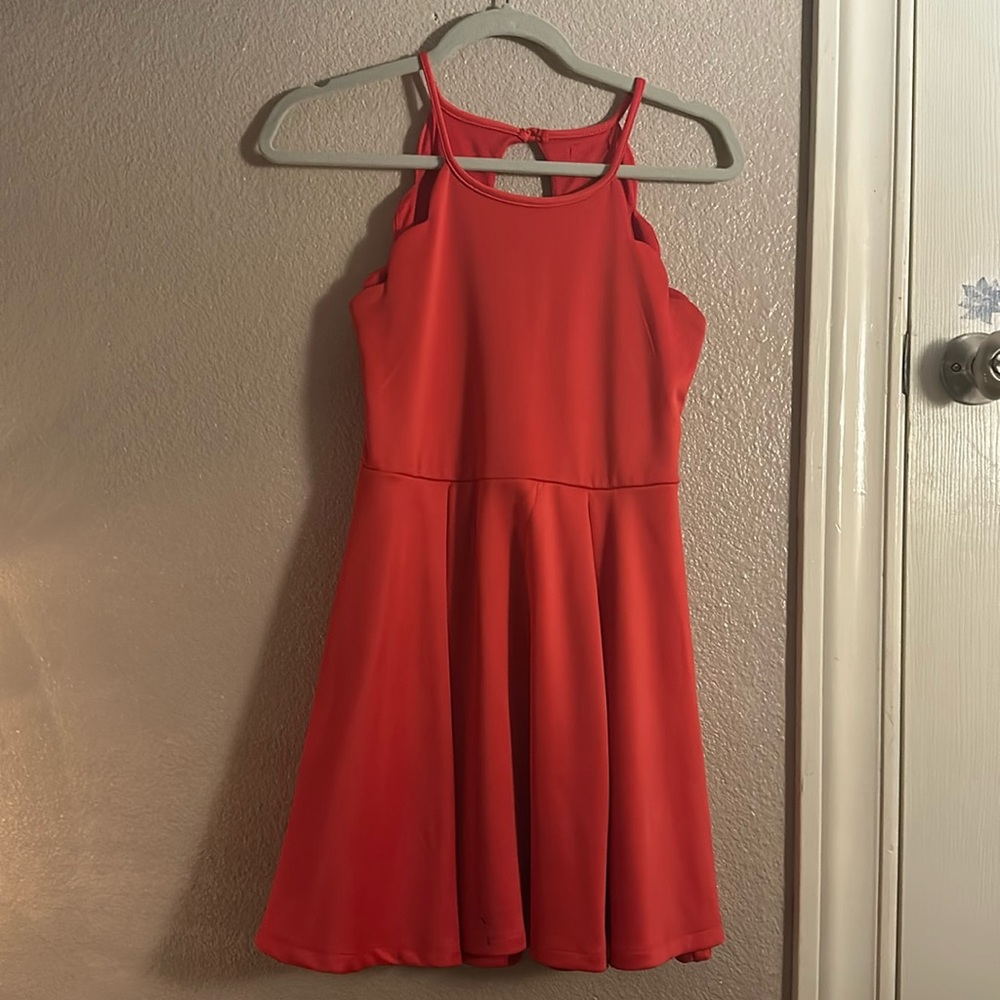 Red dress